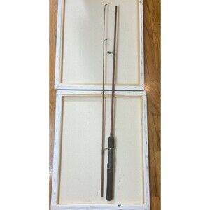 Fishing Pole Zebco slingshot fishing pole  Crimson red color 5.8’